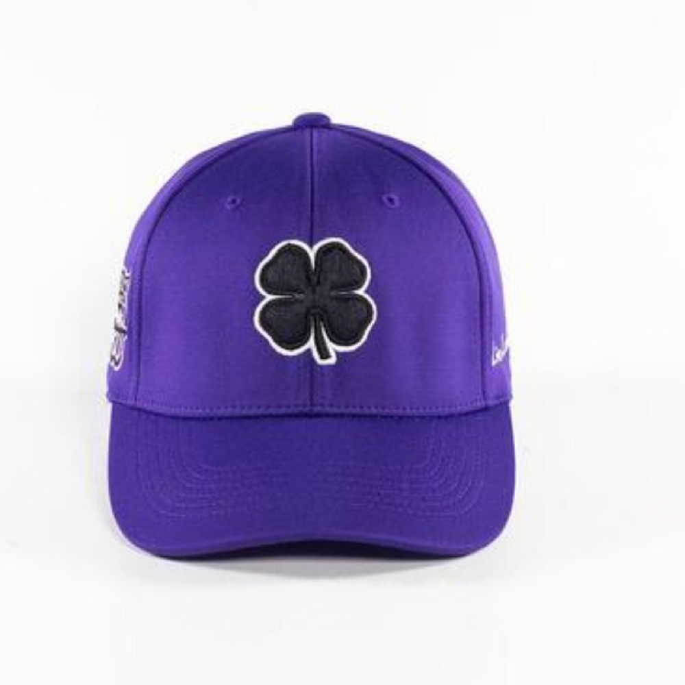 BLACK CLOVER LIVE LUCKY WEBER STATE WILDCATS WSU HAT PURPLE L/XL NWT